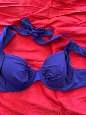 Tommy Bahama Royal Blue Underwire Bikini Top